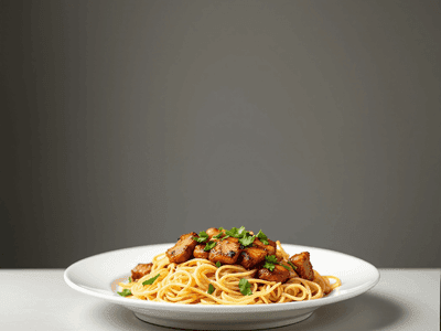 Grilled Pork with Vermicelli